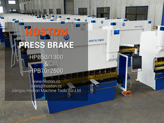Super Scene!Hoston 45 Sätze von 4 + 1 Hydraulic CNC Press Brake mit ESA630 Controller