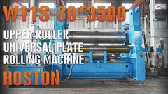 W11S Großmaschine mit Oberrolle für Universalplatten W11S-80 * 3500