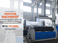 Hydraulische CNC-Plattenwalzmaschine 4 Rollen 6x1200 mm